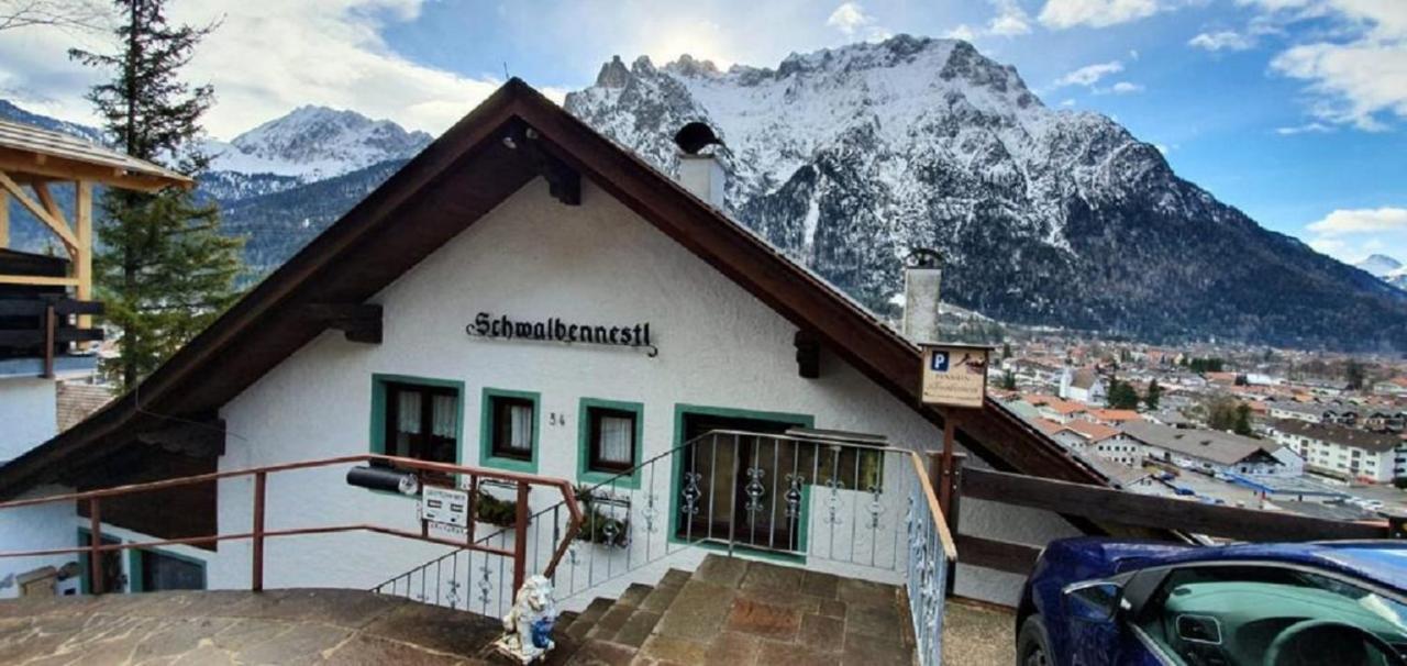 Alpenappartements Schwalbennestl Mittenwald Exteriér fotografie