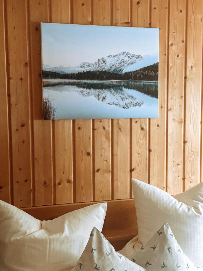 Alpenappartements Schwalbennestl Mittenwald Exteriér fotografie