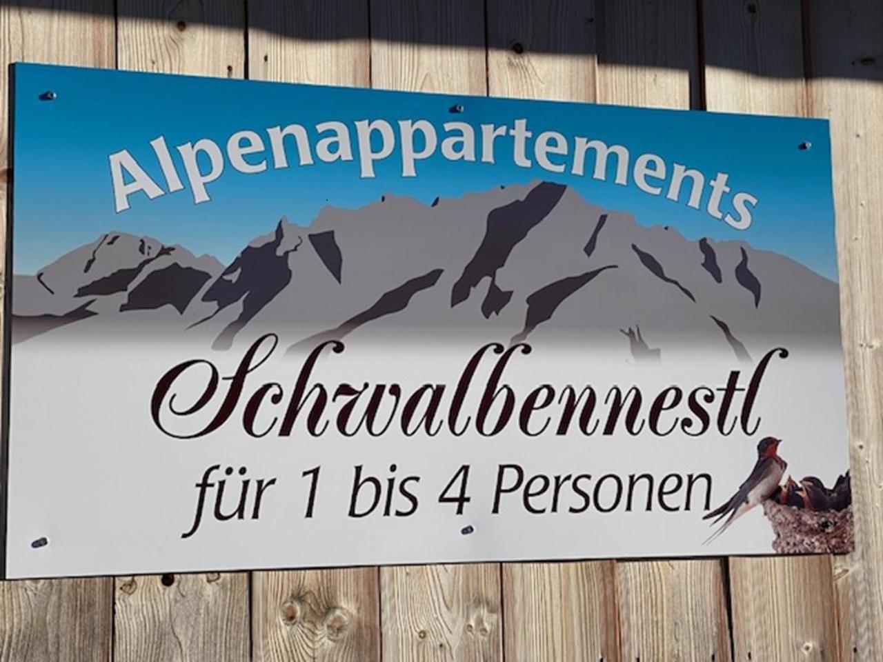 Alpenappartements Schwalbennestl Mittenwald Exteriér fotografie